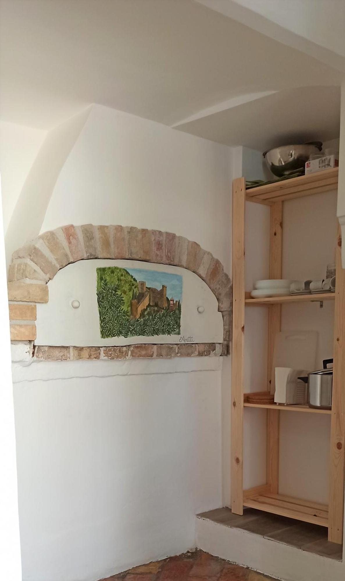 Aretta: Appartamento Nel Cuore Di อิทริ ภายนอก รูปภาพ